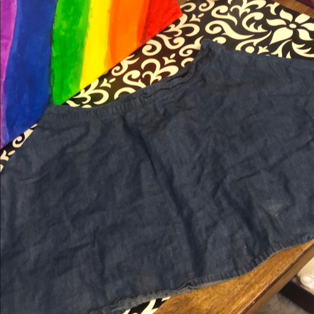Denim skirt